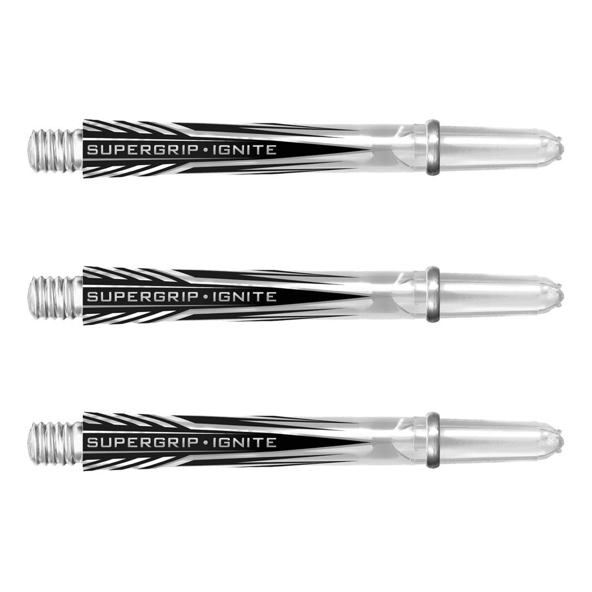 Harrows Supergrip Ignite Dart Stems Shafts Clear Medium length variant image