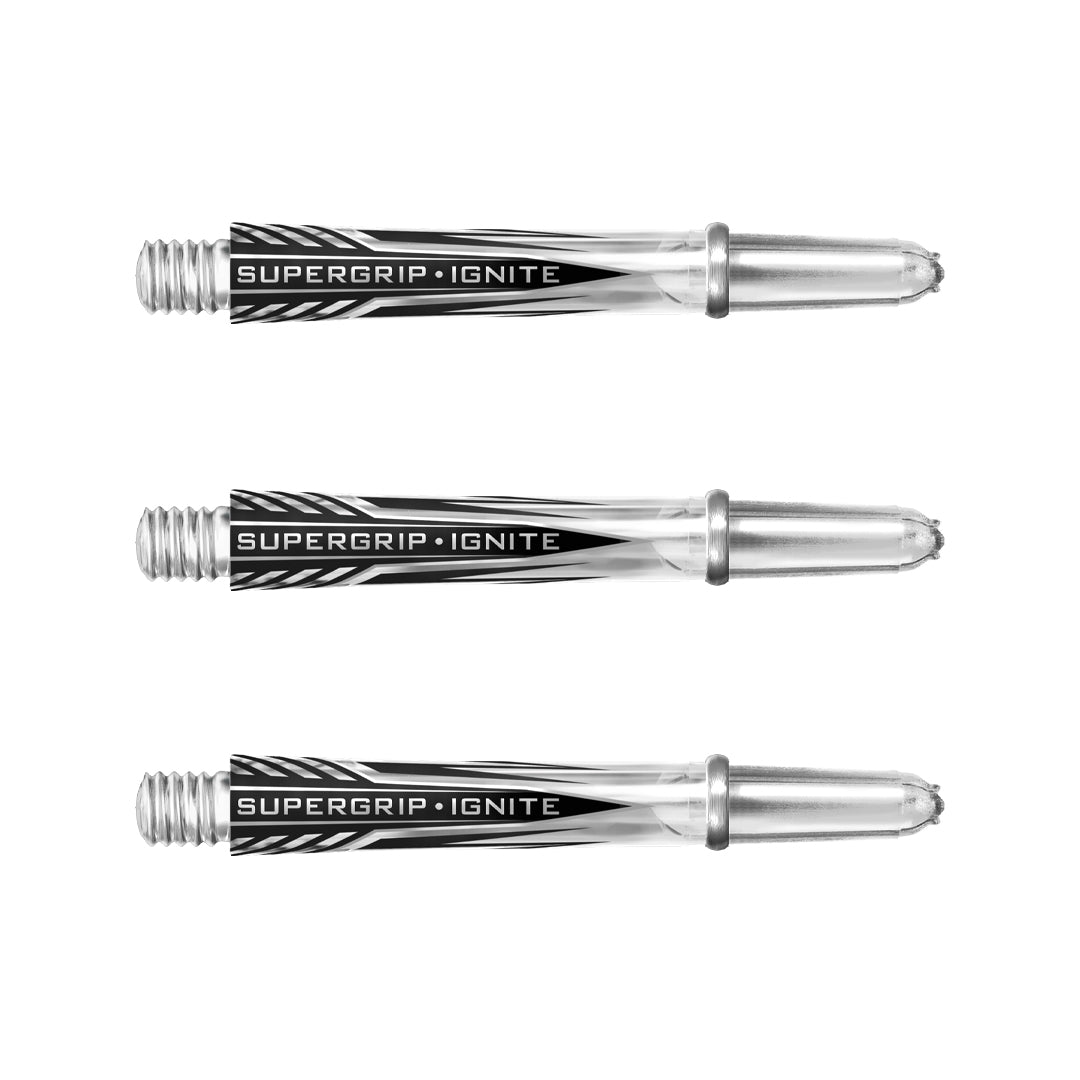 Harrows Supergrip Ignite Dart Stems Shafts Clear Midi length variant image