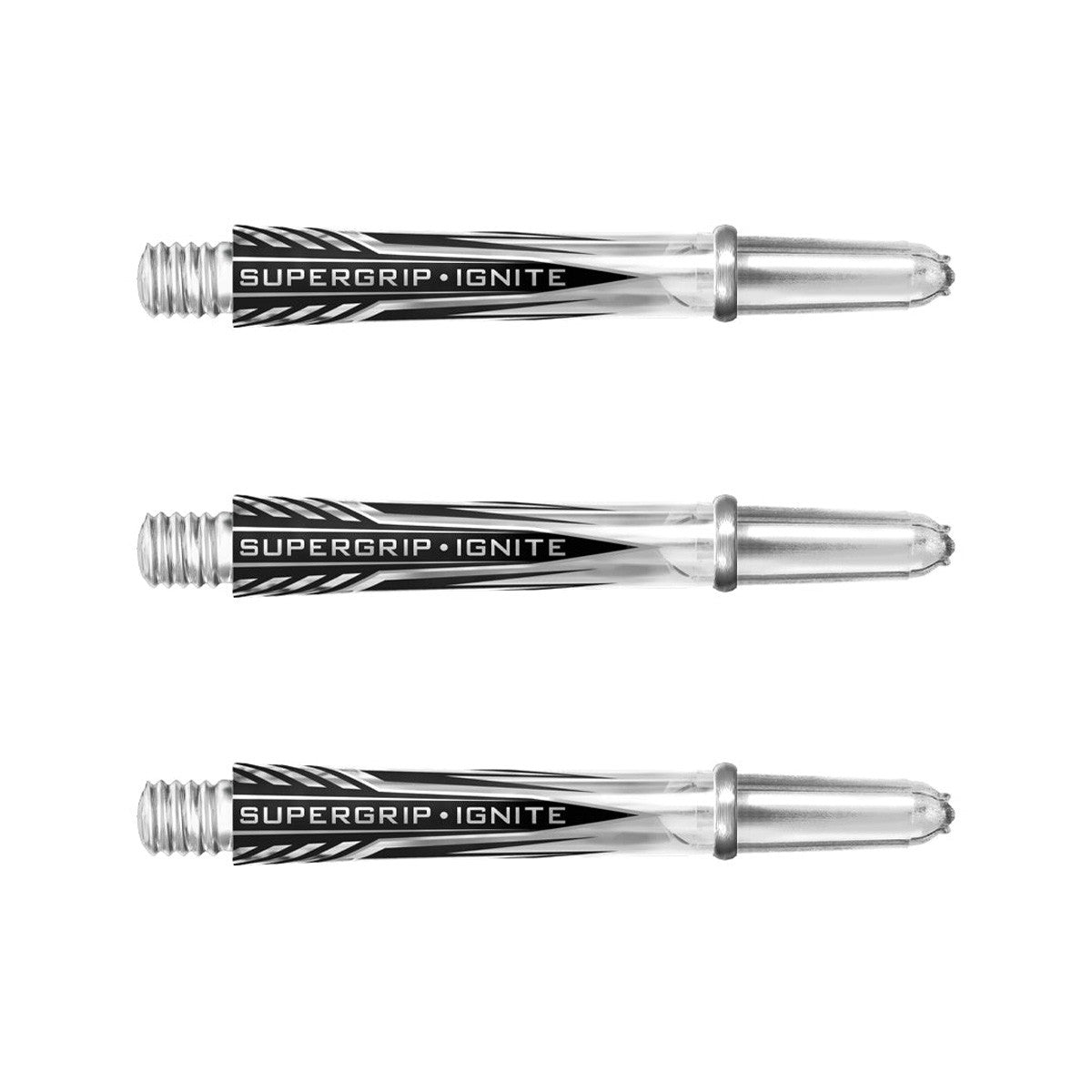 Harrows Supergrip Ignite Dart Stems Shafts Clear Midi length variant image