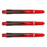 Harrows Supergrip Ignite Dart Stems Shafts Red Medium length variant image