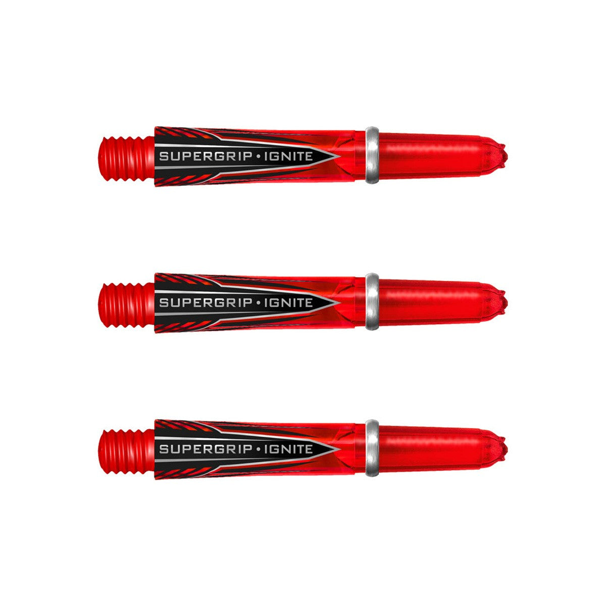 Harrows Supergrip Ignite Dart Stems Shafts Red Short length variant image