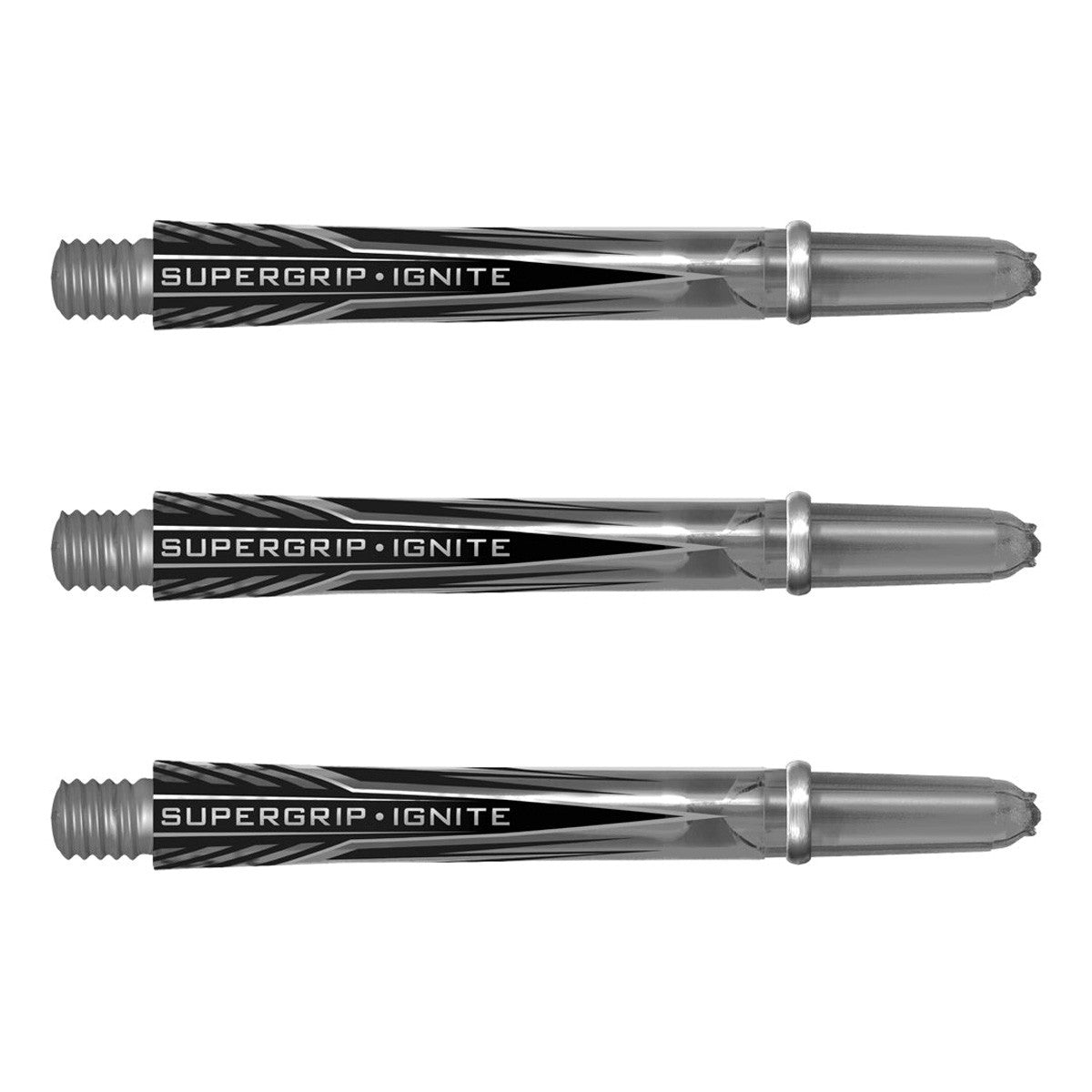 Harrows Supergrip Ignite Dart Stems Shafts Smokey Medium length variant image