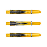 Harrows Supergrip Ignite Dart Stems Shafts Yellow Midi length variant image