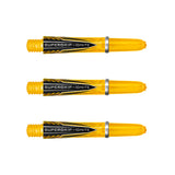 Harrows Supergrip Ignite Dart Stems Shafts Yellow Short length variant image