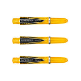 Harrows Supergrip Ignite Dart Stems Shafts Yellow Short length variant image
