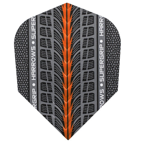Harrows Supergrip Orange Dart Flights main image on a white background.