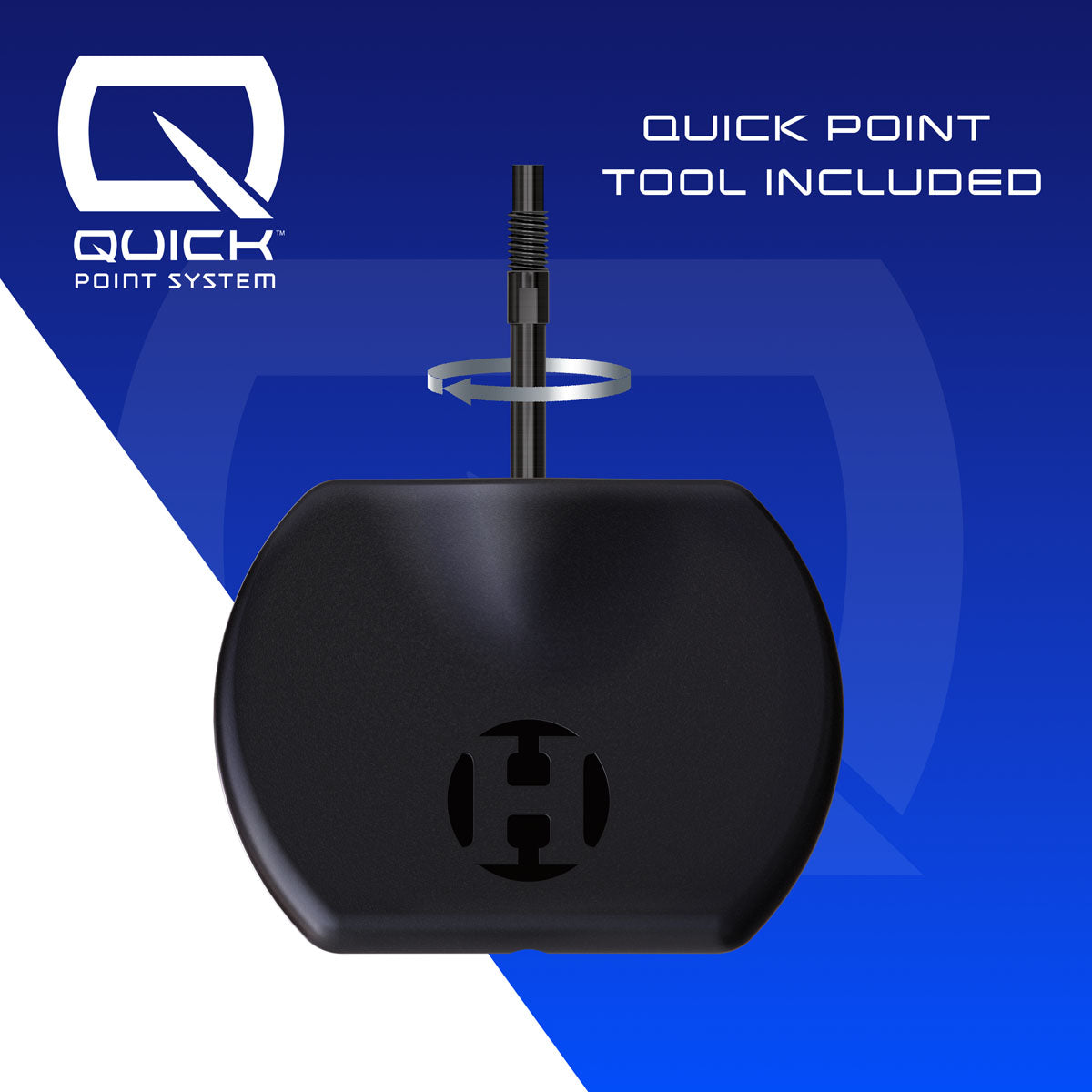 Image of the Quick Point tool used to remove and install Quick Point dart points