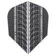 Harrows Supergrip Silver Dart Flights main image on a white background.