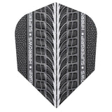 Harrows Supergrip Silver Dart Flights main image on a white background.