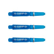 Harrows Supergrip Spin Dart Stems Shafts Aqua Short length variant image