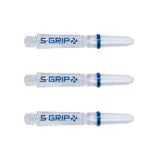 Harrows Supergrip Spin Dart Stems Shafts Clear Short length variant image