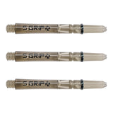 Harrows Supergrip Spin Dart Stems Shafts Smokey Medium length variant image