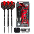 Image of the Harrows Supergrip Ultra Quick Point 90% Tungsten Steel Tip Darts displayed for retail sale with product packaging