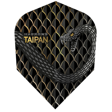 Taipan Gold Standard Dart Flights by Harrows main product image on a white background.