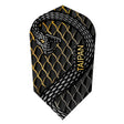 Harrows Taipan Slim Dart Flights 25 Sets main product image showing the dart flights and product contents