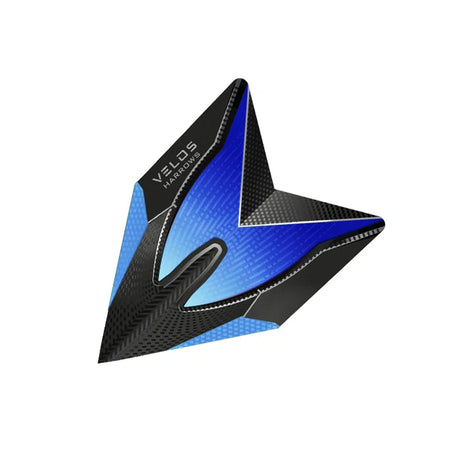 Harrows Velos Blue 1012 Dart Flights main product image showing the flight design and product contents