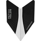 Harrows Velos Retina Clear Dart Flights main image on a white background.