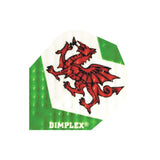 Harrows Welsh Dragon Dart Flights main image on a white background.