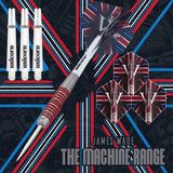 The Machine James Wade 90% Tungsten Steel Tip Darts by Unicorn