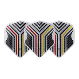 L-Style Arno Merk EZ Dart Flights Clear White L1 Standard