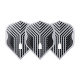 L-Style Arno Merk PRO Dart Flights Clear White L1 Standard