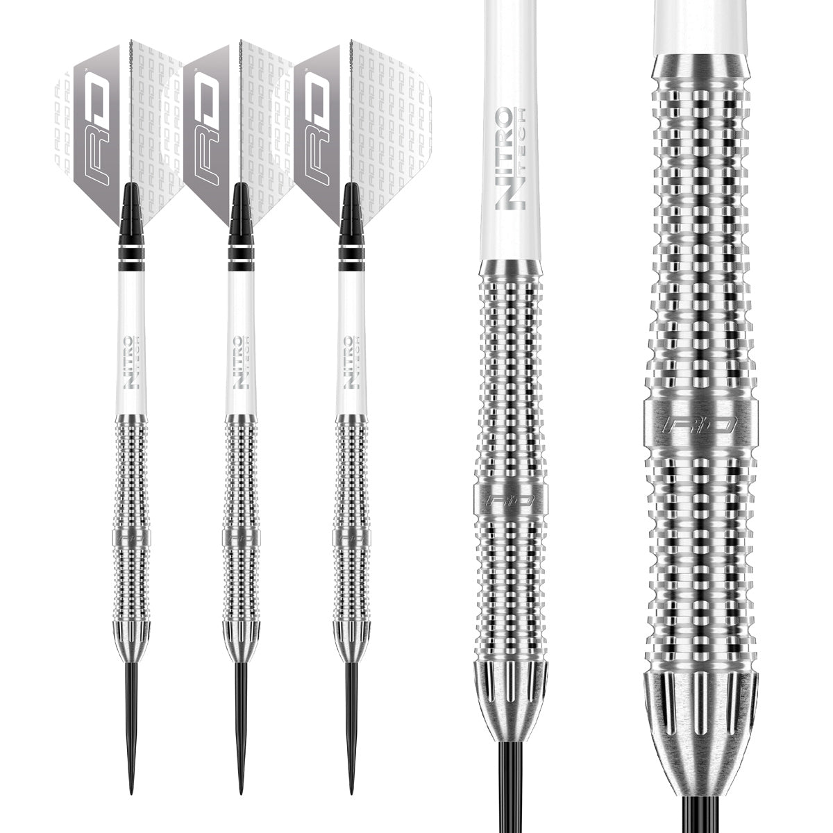 Multiple angle view of the Amari dart barrel profile and design