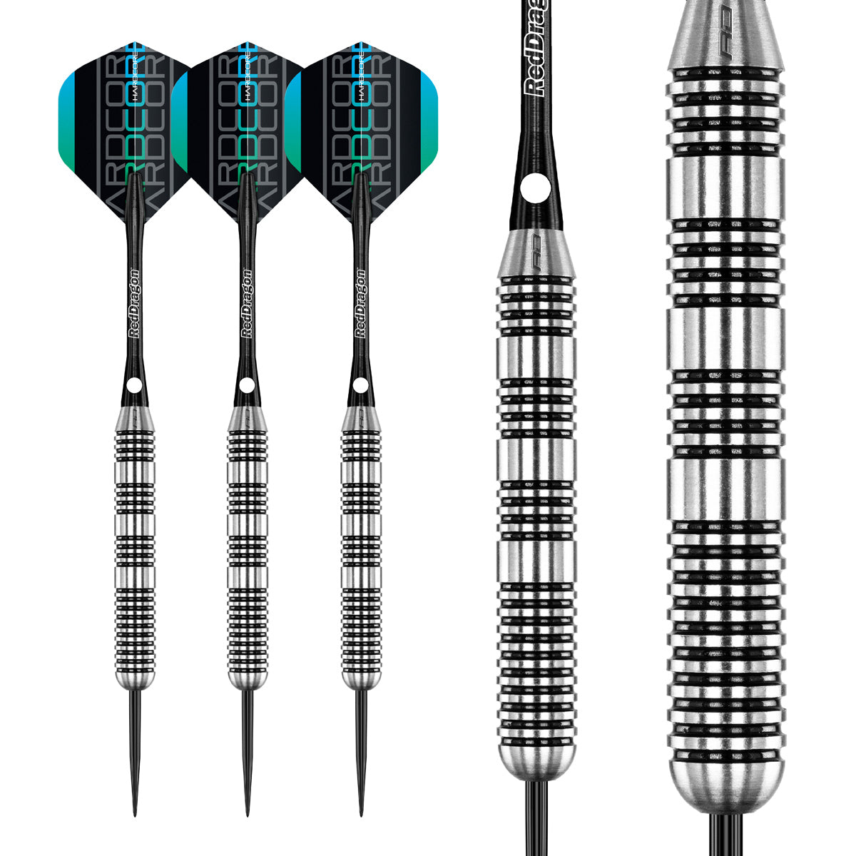 Multiple angle view of the Buster dart barrel profile and design