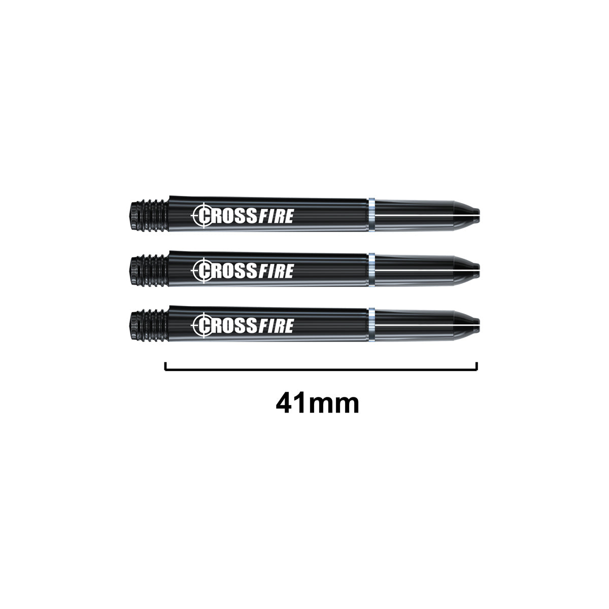 Carbon Fibre Crossfire Dart Stems Intermediate length variant image