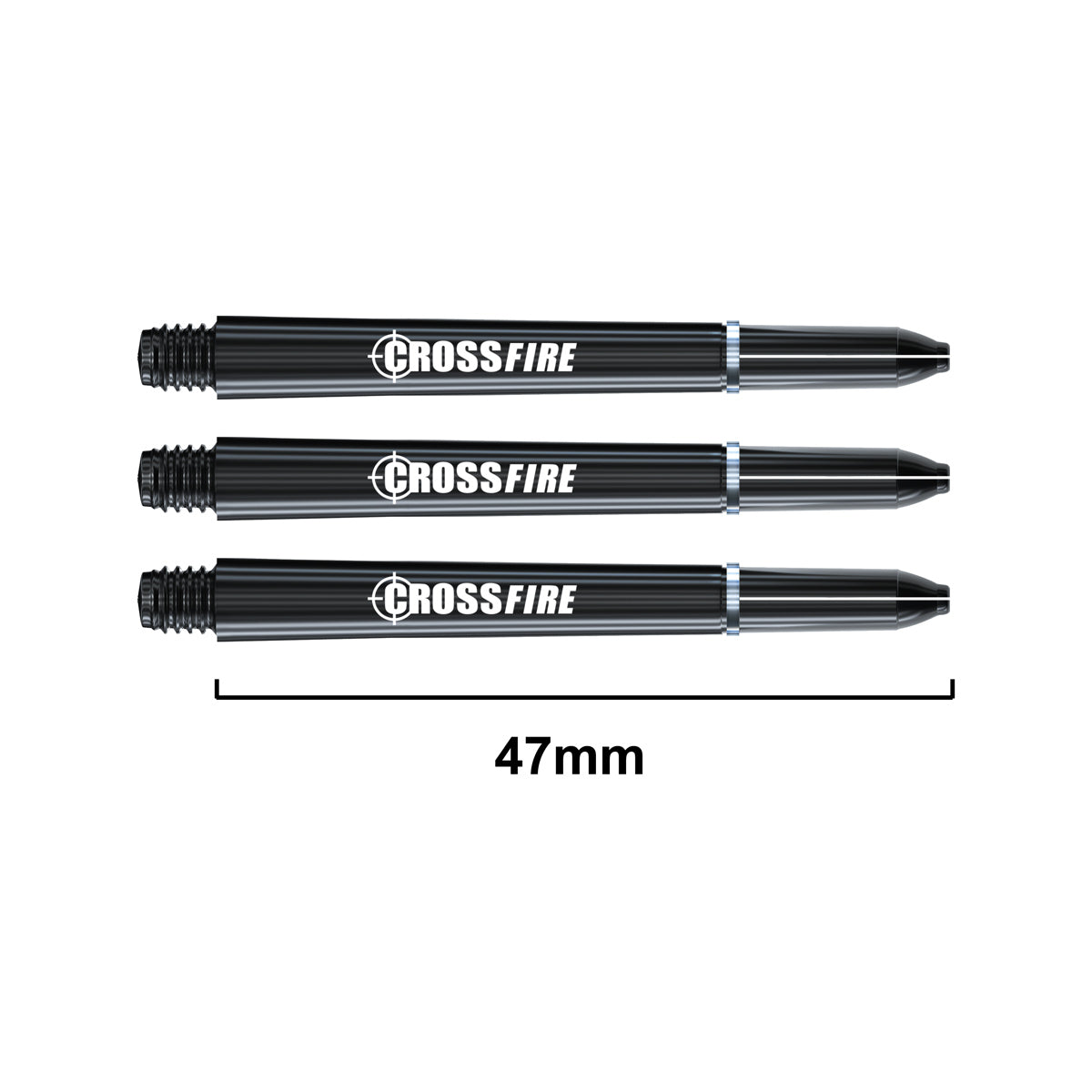 Carbon Fibre Crossfire Dart Stems Medium length variant image