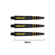 Coolhand Nitrotech Black Gold Dart Stems Shafts main product image showing the stems, packaging, and included contents