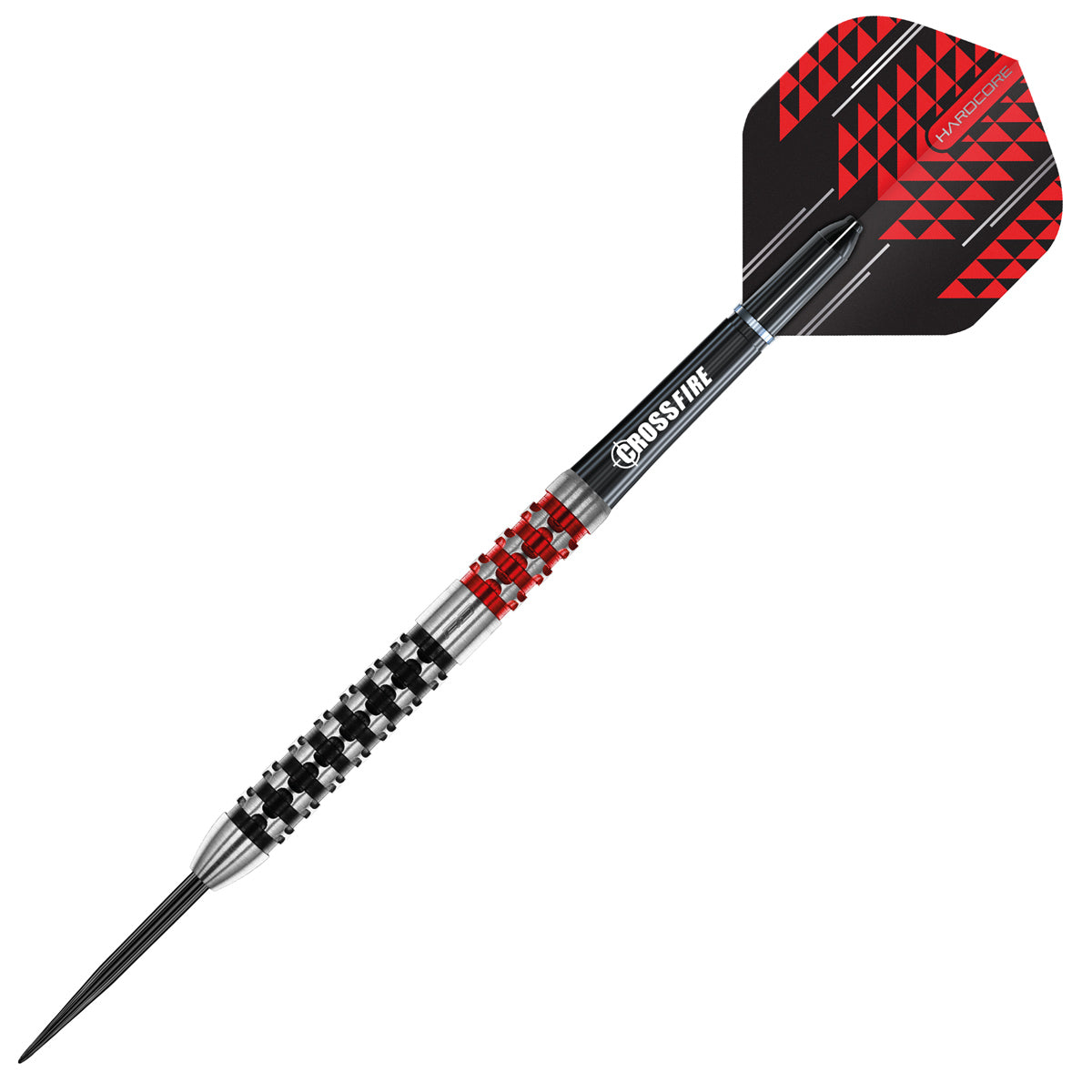 Detailed angle highlighting the Crossfire barrel design and grip pattern