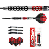 Contents of the Crossfire darts box including flights, shafts and accessories