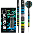 Dragonfly 95 Parallel Steel Tip Darts main product image showing the darts, packaging, flights, shafts, and included accessories