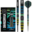 Dragonfly 95 Tapered Steel Tip Darts main product image showing the darts, packaging, flights, shafts, and included accessories