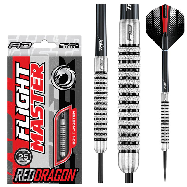 Fury 2 Steel Tip Darts product image showing the complete dart set, packaging and accessories