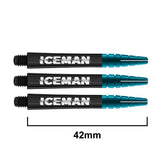 Gerwyn Price Iceman Nitro Ionic Dart Stems Black Medium length variant image