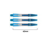 Gerwyn Price Iceman Nitro Ionic Dart Stems Blue White Medium length variant image