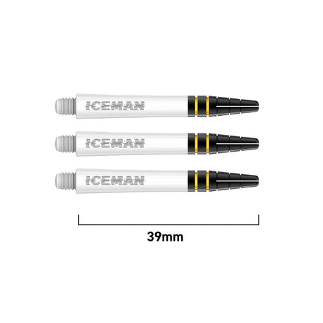 Gerwyn Price Nitrotech Dart Stems white main product image showing the stems, packaging, and included contents