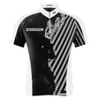 Red Dragon Gian van Veen 50 Years Limited Edition Dart Shirt front view image showing the complete shirt design, colours, anniversary graphics, and sponsor logos