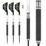 Multiple angle view of the Ikon 1.4 dart barrel profile and design