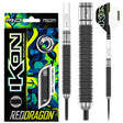 Ikon 1.4 Steel Tip Darts product image showing the complete dart set, packaging and accessories