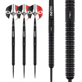Multiple angle view of the Jamie Hughes dart barrel profile and design