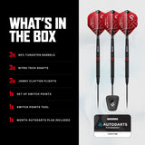 Red Dragon Jonny Clayton RD-ADV Switch Point 90% Tungsten Steel Tip Darts