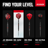 Red Dragon Jonny Clayton RD-ADV Switch Point 90% Tungsten Steel Tip Darts