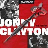 Red Dragon Jonny Clayton Core Brass Steel Tip Darts