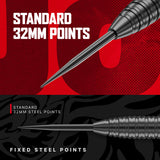 Red Dragon Jonny Clayton Core Brass Steel Tip Darts