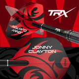 Red Dragon Jonny Clayton Core Brass Steel Tip Darts