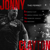 Red Dragon Jonny Clayton Core Brass Steel Tip Darts