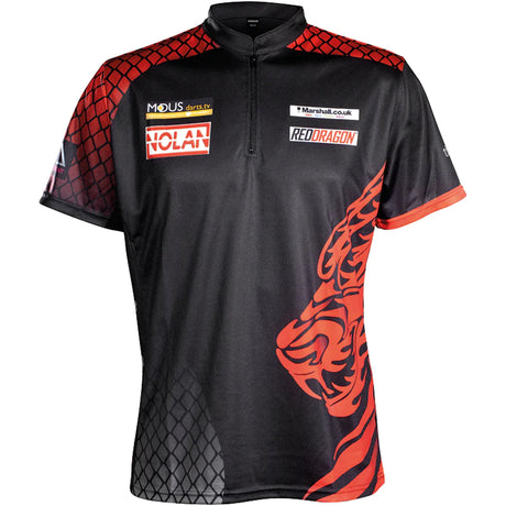 Red Dragon Jonny Clayton Dragon Signature Polo main product image showing the official player polo design and branding
