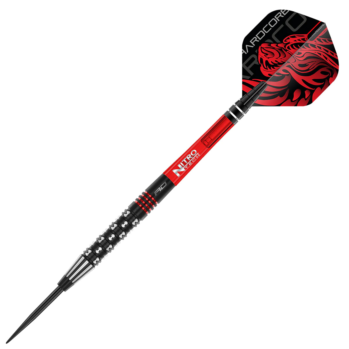 Detailed angle highlighting the Jonny Clayton Premier League SE barrel design and grip pattern